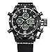 Tamlee Army Military Sport Men's TM-106 Analog/Digital Chronograph Watch Black White