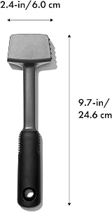 OXO Good Grips Meat Tenderiser Textured and Smooth-Sided Mallet view 7