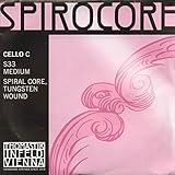 Thomastik-Infeld Spirocore 4/4 Cello C String - Tungsten/Steel - Medium Gauge