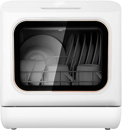Amazon Co Jp 食洗機 食 洗 器 食器洗い機ポータブル食器洗い機食器洗い機カウンター900w電源なしのインストールに必要な高い温度殺菌と乾燥を収容6セット ホーム キッチン