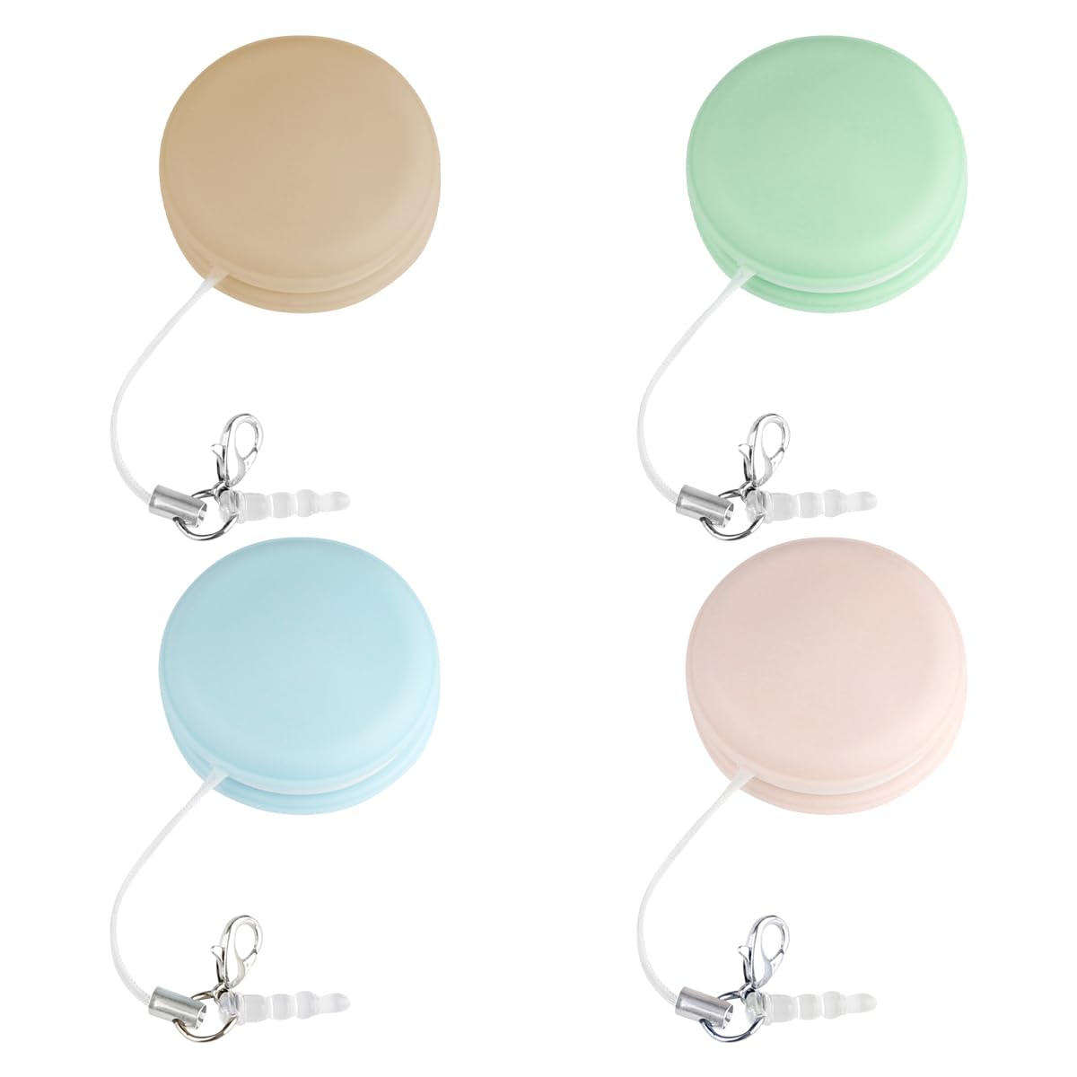 Thyonta Suede Macaron Screen Eraser Lightweight Easy to Store Cleaning Tool Pendant for Mobile Phone Screens Eyeglass Lenses Camera Lenses