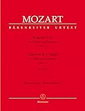 モーツァルト: バイオリン協奏曲 第3番 ト長調 KV 216/ベーレンライター社/新モーツァルト全集版/ピアノ伴奏付ソロ楽譜