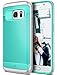 Caseology Wavelength for Galaxy S7 Case (2016) - Stylish Grip Design - Mint Green