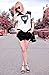 Persun Women Asymetric Hem Tulip Skorts