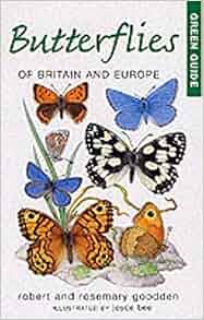 Green Guide Butterflies Of Britain And Europe Michelin
