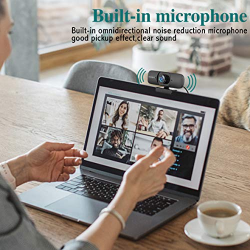 HD-Webcam-1080P-with-Microphone-for-PCComputerMac-Laptop-Desktop-USB-20-Web-Camera-with-Auto-Focus-Image-Optimization-for-Video-Streaming-Recording-Conference-Gaming-Online-Classes