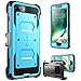 i-Blason Armorbox Series Case Designed for iPhone 7 Plus/iPhone 8 Plus, Built In Screen Protector Full body Heavy Duty Protection Shock Reduction / Bumper Case (Blue)