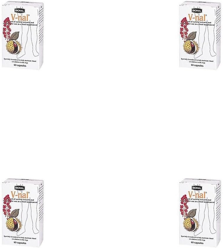 (4 PACK) - Bional Butchers Broom Horse Chestnut Vine Leaf Capsules | 40s | 4 ...