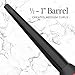 Remington CI96W1B T|Studio Silk Ceramic Slim Styling Wand, Curling Wand, 1/2-1 Inch Barrel, Purple