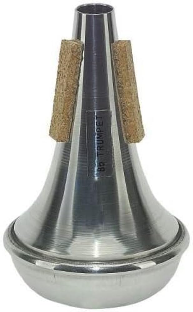 Tom Crown mute straight trumpet, aluminium body