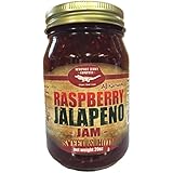 Gourmet Raspberry Jalapeno Jam Handcrafted Small Batch (All Natural)