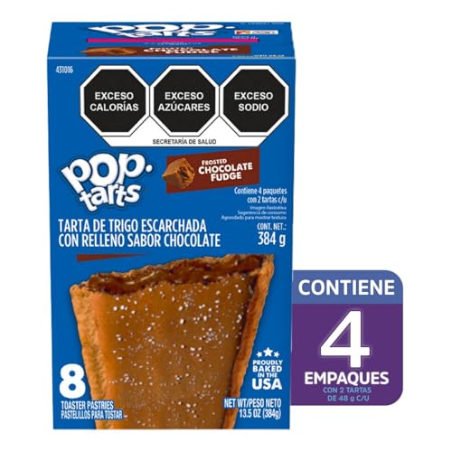 KELLOGG’S FROSTED CHOCOLATE FUDGE POP TARTS 384G / 13.5OZ