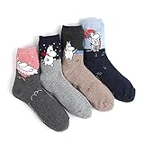 Intype Choice Set Moomin Licensed Character Socks (Story 4pairs(IS))