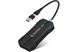 SmartSee Wireless Carplay Adapter Converts Wired to Wireless Carplay 2 in 1 USB-A USB-C Plug N Play Dongle for iOS 10+ and Ca