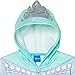 Princess Little Girls Zip-Up Fleece Hoodie With Mesh Mask, 6, Frozen
