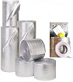 MWS Reflective Foam Core Insulation Kit: Roll Size 48" x25' Includes 25' Foil Tape, Knife & Squeegee.