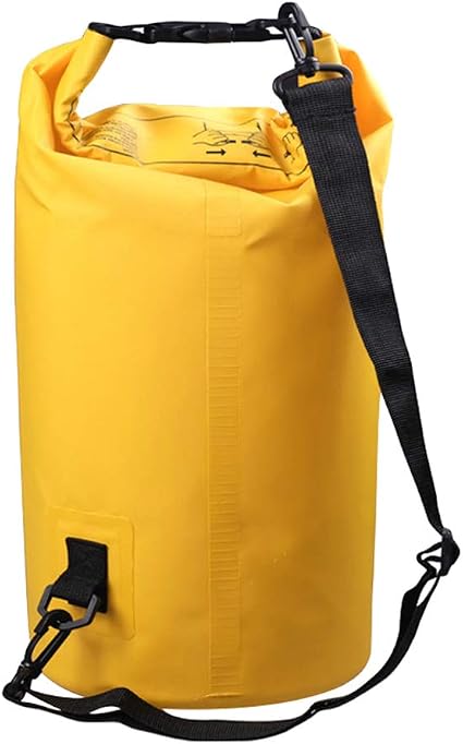 Baijiaye Bolsa estanca Impermeable Bolsas Secas Impermeable Seca PVC para  Playa y Deportes al Aire Rafting Kayak Senderismo Canotaje Esquí Pesca  Escalada Mochila Amarillo 25L Deportes acuáticos Deportes y aire libre  futakuchi-hakata.com