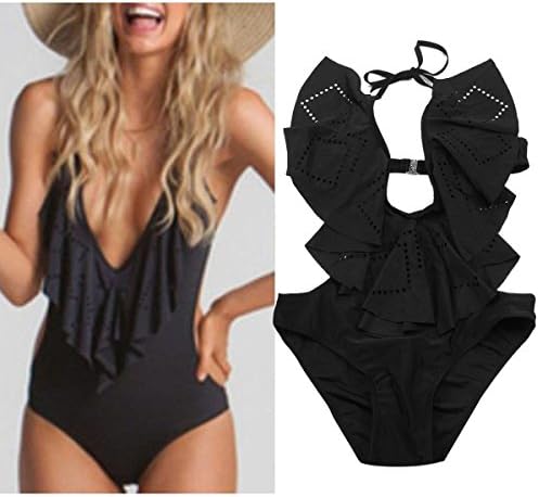 Sexy Women One Piece Swimsuit Swimwear Bathing Monokini Push Up Padded Bikini//Size M