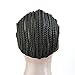 CiCi Collection Cornrows Cap For Easier Sew In Braided Wig Caps Crotchet Black Color Spider Braiding 1Pc
