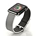 Apple Watch Series 2 Series 1 Woven Nylon band, Aokay Fine Woven Comfortable Durable Nylon Bracelet Strap Replacement Wrist Band for iWatch (42mm-Pearl)
