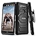 Evocel New Generation Series Phone Case Compatible with V20 (2016 Release) with Belt Clip Holster and Kickstand, Black