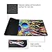 LIEBIRD Extended XXXL Skull Gaming Mouse Pad -31.5Lx11.8Wx0.12H- Portable with Extended XXL Size - Non-Slip Rubber Base - Special Treated Textured Weave with Precision Control (Skeleton-XXL)