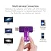 OTG Micro USB Flash Drive 16GB OTG Flash Drive 2 in 1 USB Pen Drive Memory Stick U Disk for Smart Phone, Tablet, PCs (Purple)