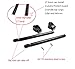 Φ36mm Clip ons Handlebar replacement Fit for Universal Fork diameter 36mm cafe Racer handlebars Tilt Angle 8° bars Φ 7/8