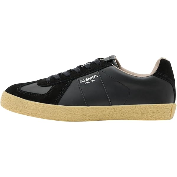 Amazon.com | Allsaints Women's Footwear Jaimee Suede Sneaker Khaki