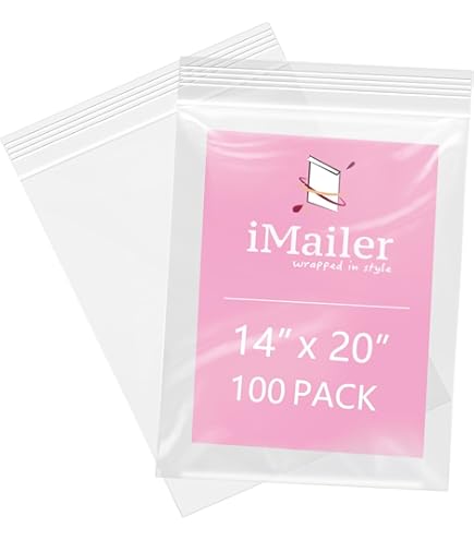 Pochon Plastique Lot De 100 Sacs Refermables De X Cm