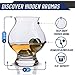 Cork & Mill Whiskey Stones Gift Set - Bourbon Gift Box with Whisky Stones, Glasses, Tongs, Pouch + Booklet - Elegant Whiskey Gifts for Men - Stainless Steel Stones Chill Longer - Seamless Blown Glass