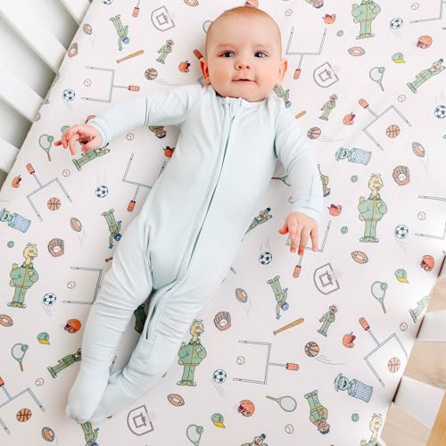 Knit Baby Crib Sheet
