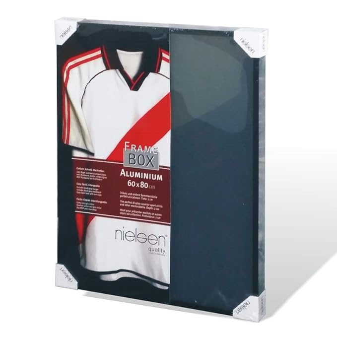 Nielsen Design 8062250 Photo Frame Aluminium Satin Black 60 x 80 cm