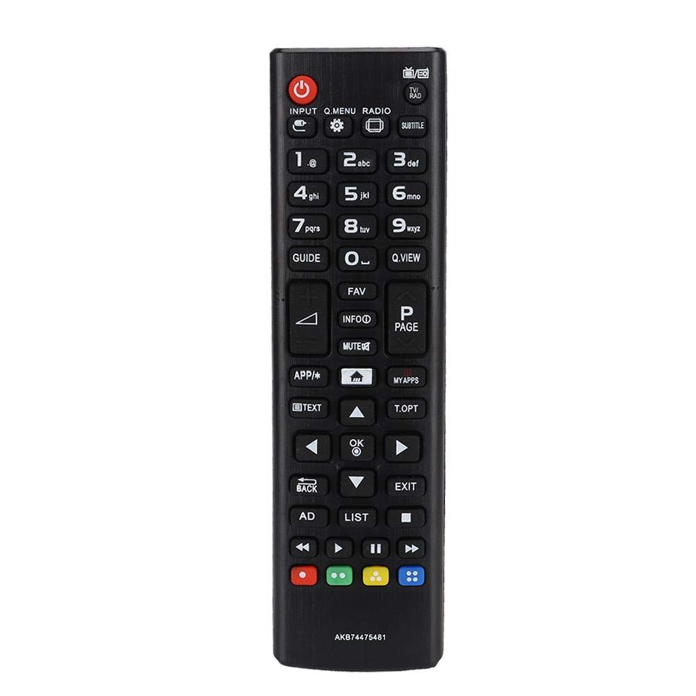 VBESTLIFE ABS TV Remote Control, Television Multi-function Remote Control Replacement for LG AKB74475481