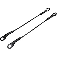 IRONTEK 1 Pair Tailgate Cables Compatible for Chevy Silverado