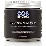COS Naturals Dead Sea Mud Mask For Face and Body, 8.8 oz.