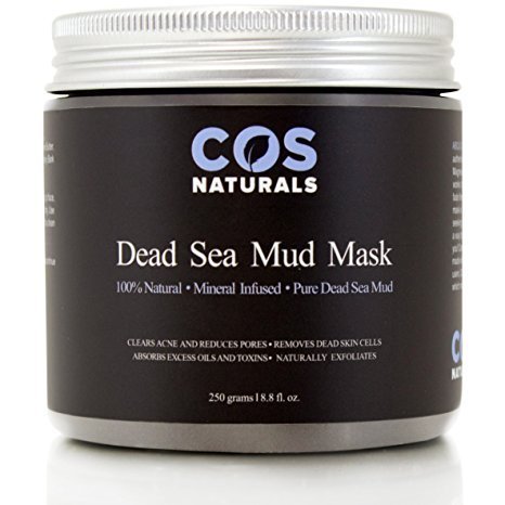 COS Naturals Dead Sea Mud Mask For Face and Body, 8.8 oz. COS Naturals Dead Sea Mud Mask For Face and Body, 8.8 oz.