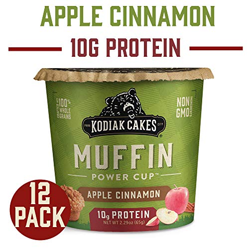 Kodiak Cakes Min Muffins High Protein Snack, Apple Cinnamon Oat, 2.29