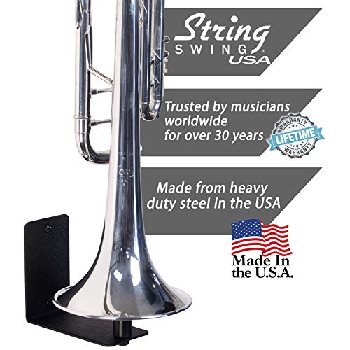 String Swing Trumpet Holder - Stand for Piccolo Pocket and Standard Trumpets - Stand Accessories Hom - //coolthings.us