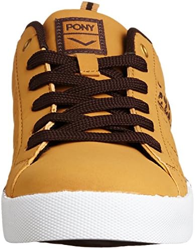 Amazon ポニー スニーカー メンズ Py キャメル 25 Pony ポニー スニーカー