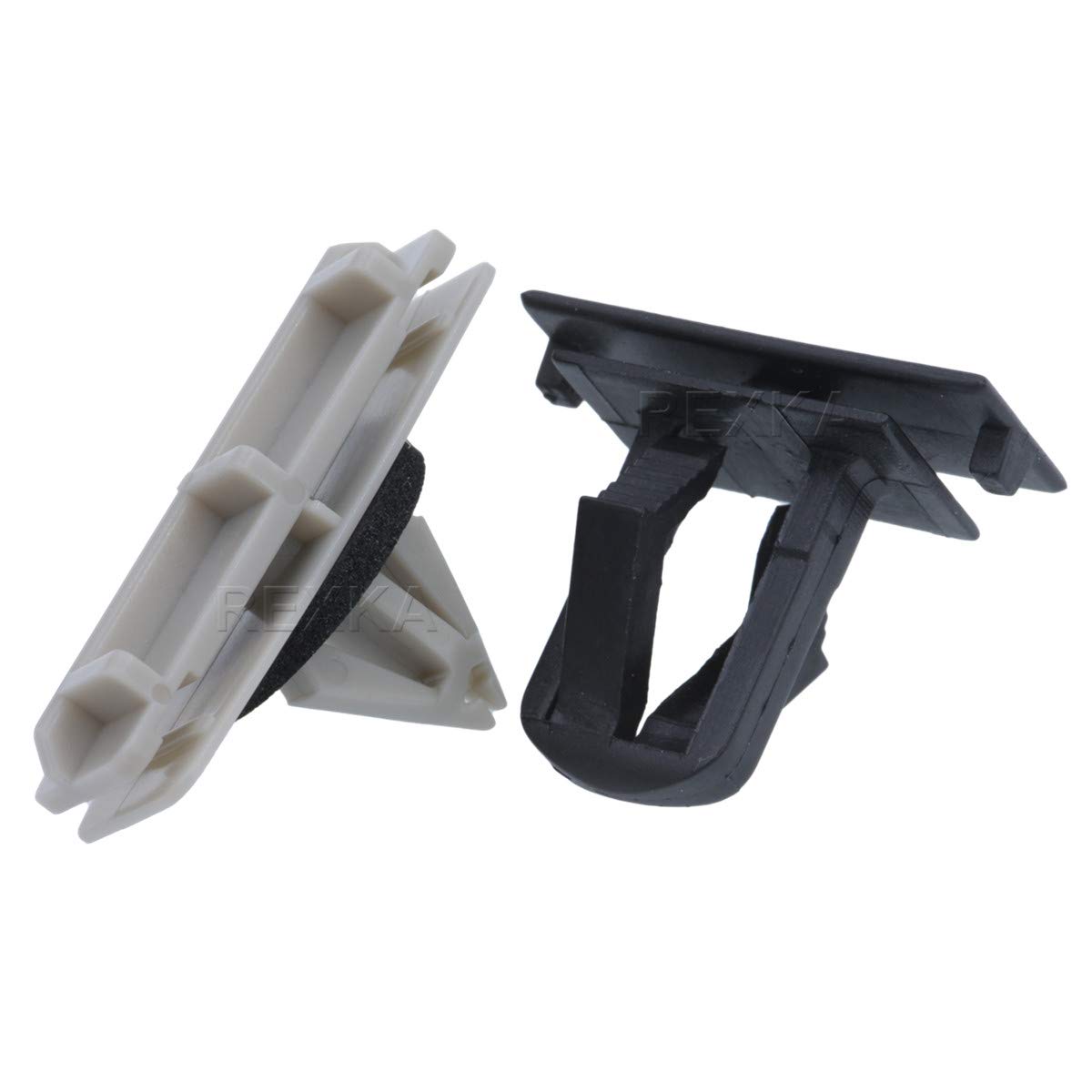 Amazon.com: Rexka Fender Flare Moulding Clips 20 pcs and Rocker Panel Bumper  Clips 10 pcs for Jeep Liberty Chrysler 55157055AA and 55156429AA: Automotive