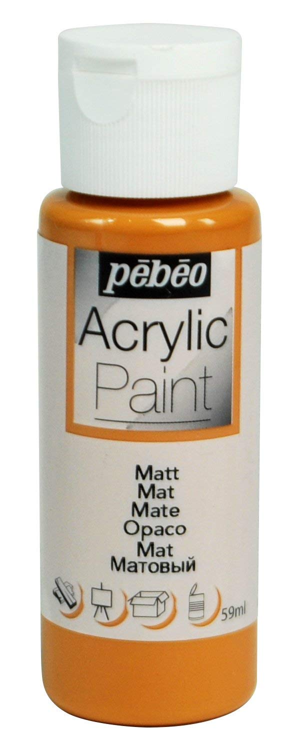 PEBEO 97815 Acrylic 59ML MATT Caramel, Brown, 3.3 x 3.3 x 10 cm