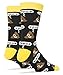 Oooh Yeah Men Luxury Combed Cotton Crew Socks - Poop Emoji sock size 10-13 shoe size 8-13