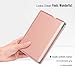 MoKo Case Fits Kindle Paperwhite (10th Generation, 2018 Releases), Premium Vertical Flip Cover with Auto Wake/Sleep Compatible for Amazon Kindle Paperwhite 2018 E-Reader - Rose Gold