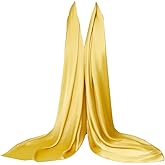 Bellonesc Silk Scarf 100% silk Long Lightweight Sunscreen Shawls for Women