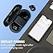 True Wireless Earbuds TWS Stereo Wireless Headphones Bluetooth 5.0 in-Ear Headset with Strong Connection, Noise Cancelling Mini Earphones Charging Case IPX5 Waterproof 58H Playtime Sports Earpiece