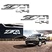 Xotic Tech 2x Chrome Z71 4x4 Emblem Badge For GMC Chevy Silverado Sierra Tahoe Suburban etc