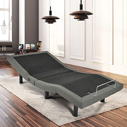 Giantex Adjustable Massage Bed Base Wireless Remote USB Charge Ports
