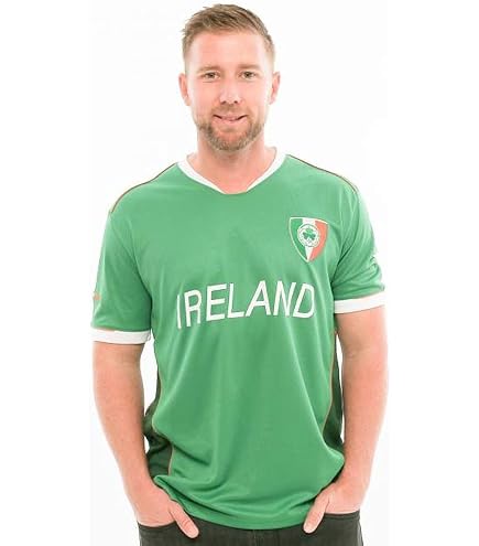 Amazon.com: Custom Irish Soccer Jersey - Personalized Name Number