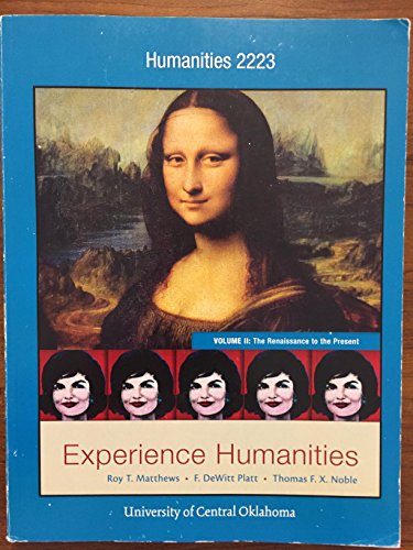 Experience Humanities Volume 2: The Renaissance... 1259385604 Book Cover